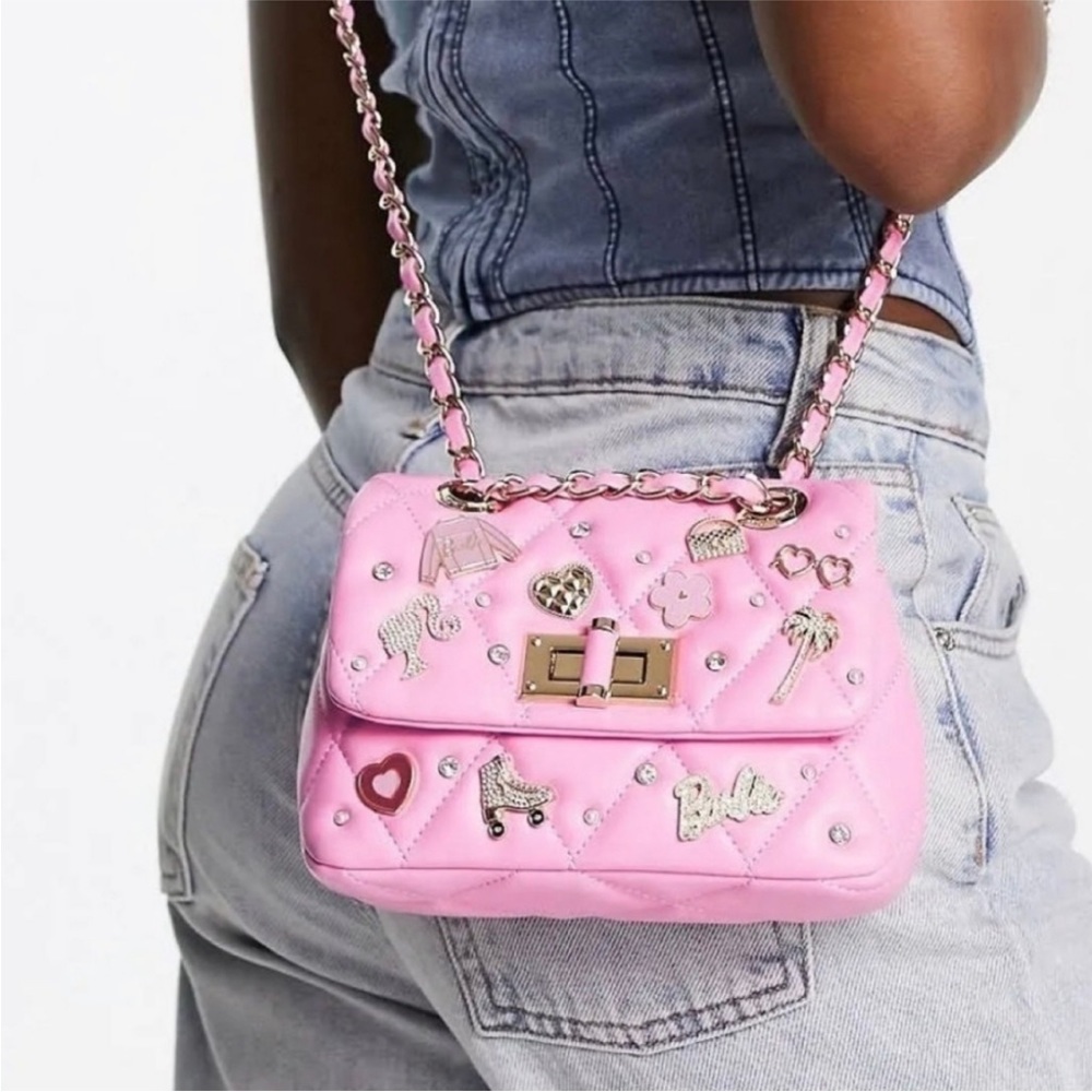 Barbie Quilted Charm Handbag Crossbody, Barbie Aldo Crossbody - Picture 9 of 15